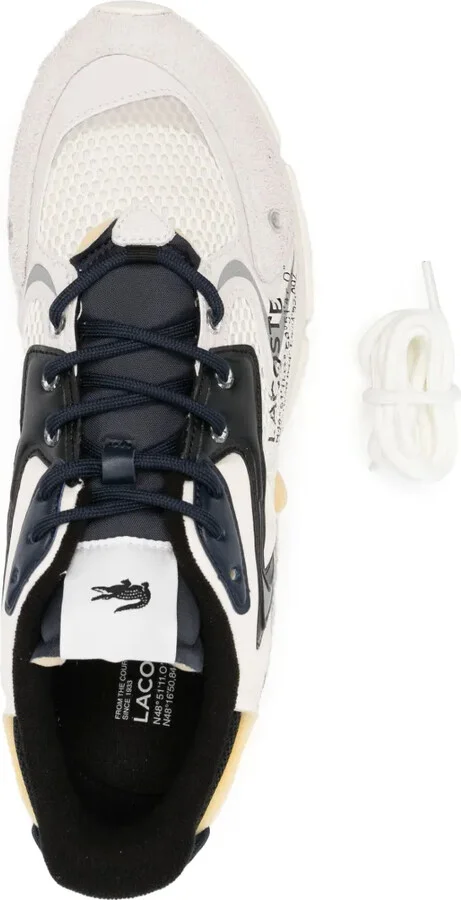 Logo-Print Panelled Sneakers - Image 4