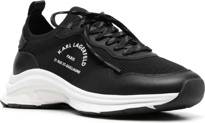 Logo-Print Panelled Sneakers - Image 2