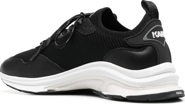 Logo-Print Panelled Sneakers - Image 3