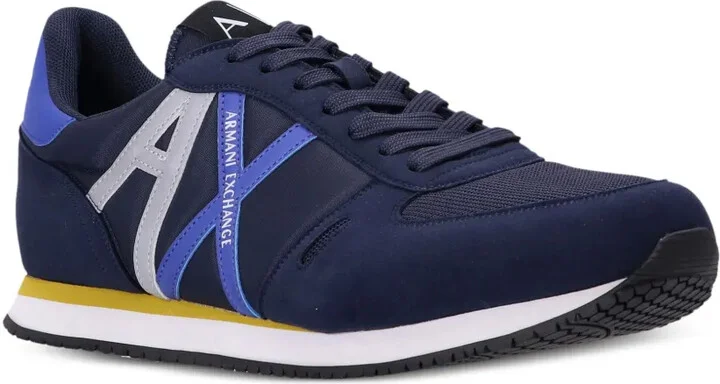 Logo-Print Panelled Sneakers - Image 2