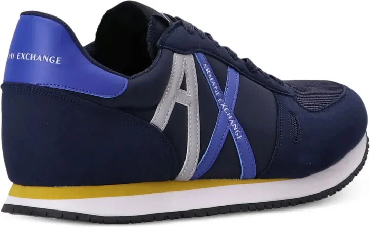 Logo-Print Panelled Sneakers - Image 3
