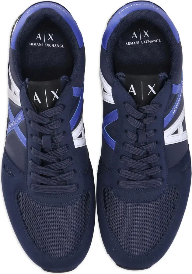 Logo-Print Panelled Sneakers - Image 4