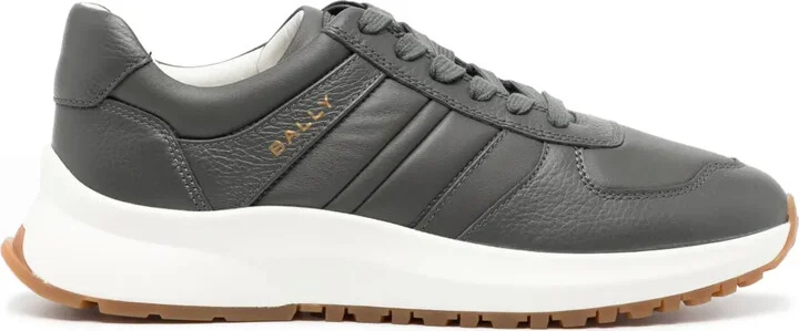 Logo-Print Panelled Sneakers