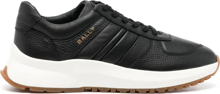 Logo-Print Panelled Sneakers