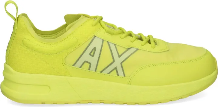 Logo-Print Panelled Sneakers