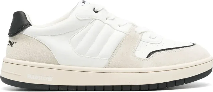 Logo-Print Panelled Sneakers
