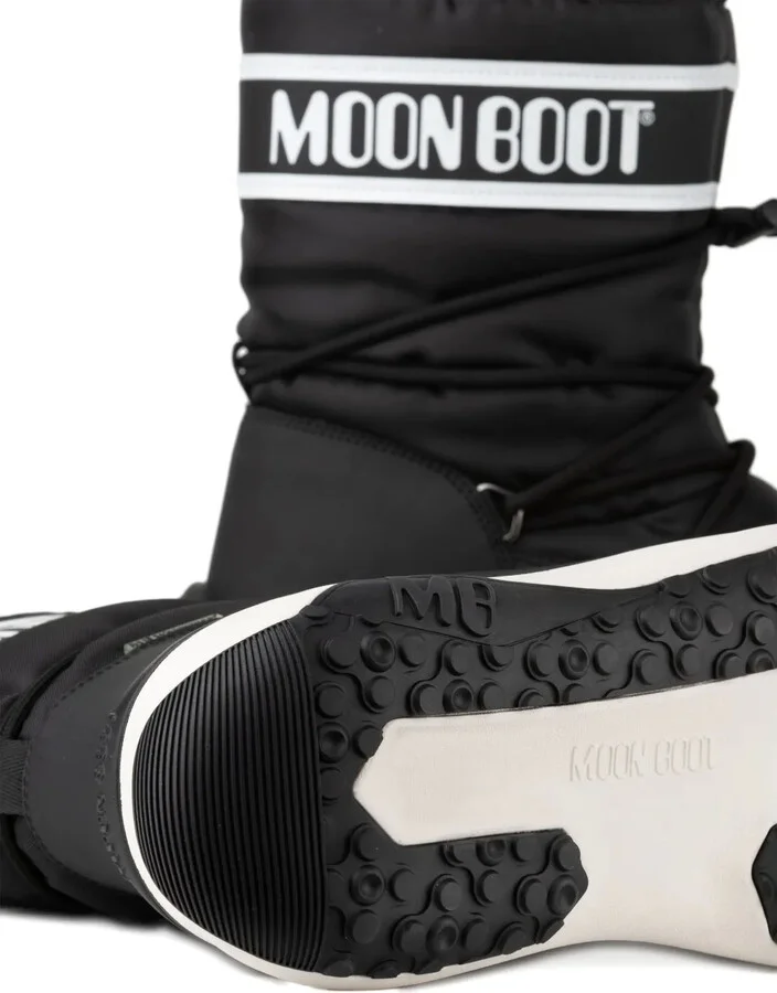 Logo-Print Platform Boots - Image 3