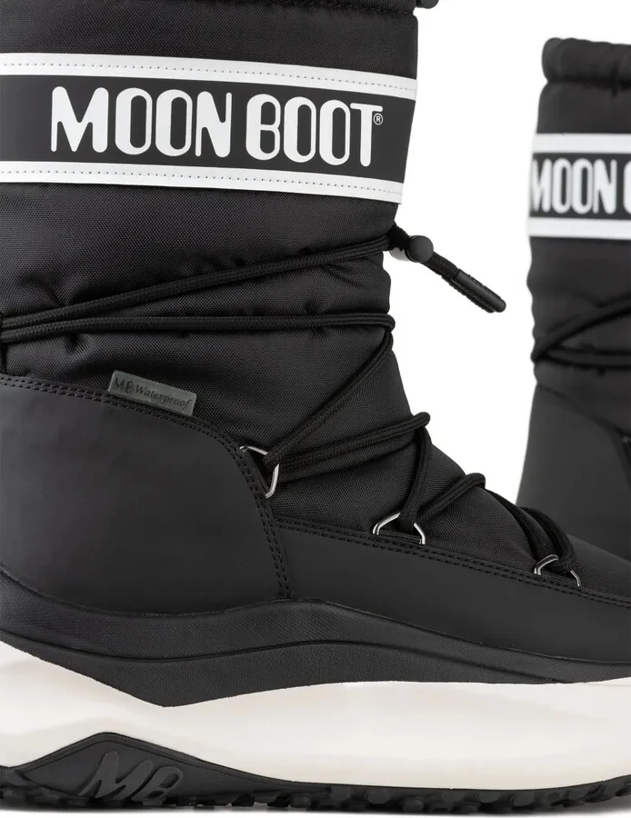 Logo-Print Platform Boots - Image 4