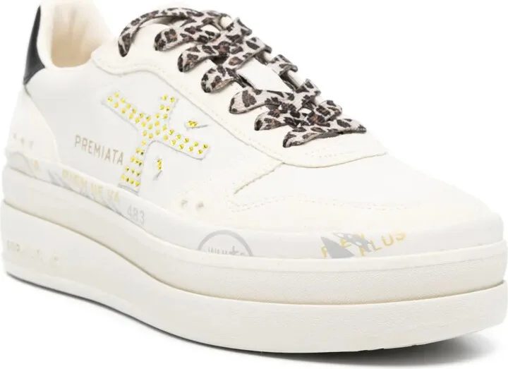 Logo-Print Platform Sneakers - Image 2