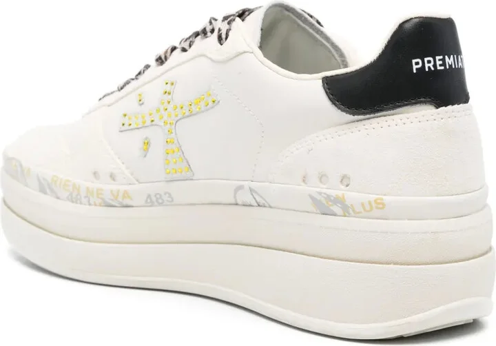 Logo-Print Platform Sneakers - Image 3