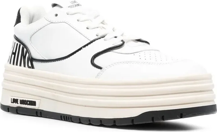 Logo-Print Platform Sneakers - Image 2