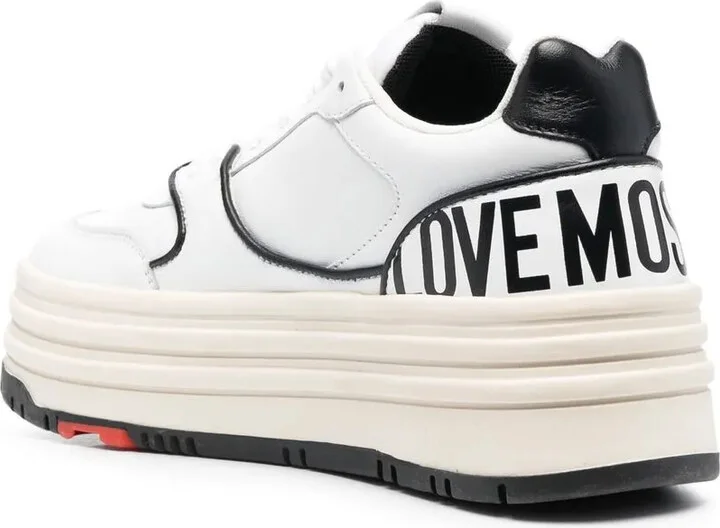 Logo-Print Platform Sneakers - Image 3