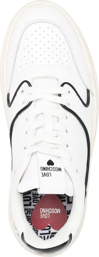 Logo-Print Platform Sneakers - Image 4