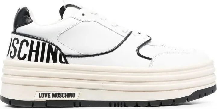 Logo-Print Platform Sneakers