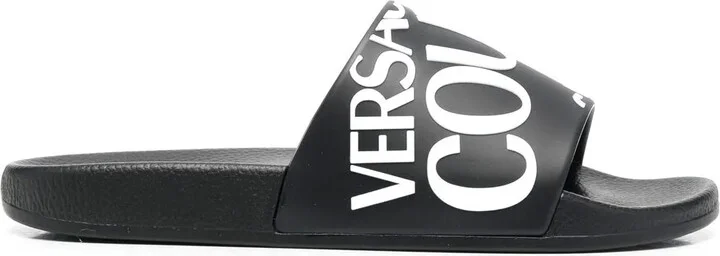 Logo-Print Pool Slides