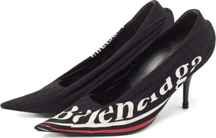 Logo-Print Pumps - Image 2