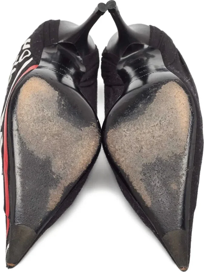 Logo-Print Pumps - Image 4