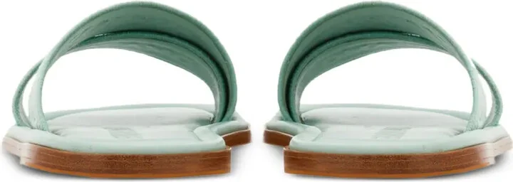 Logo-Print Round-Toe Slides - Image 3