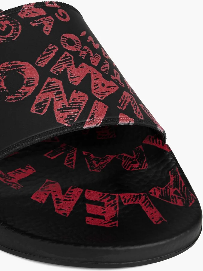 Logo-print rubber slides - Image 4