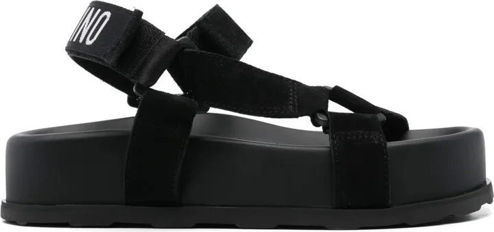 Logo-Print Sandals