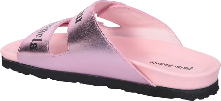 Logo-print Sandals Pink - Image 3