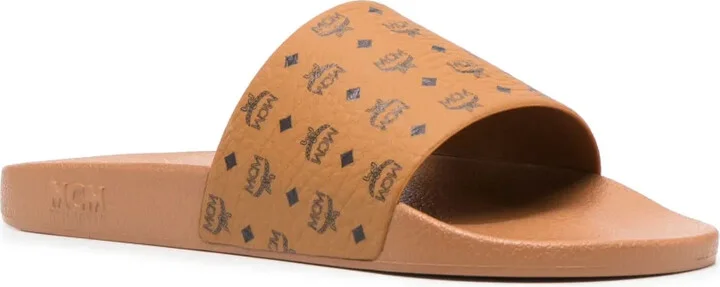 Logo-Print Single-Strap Slides - Image 2