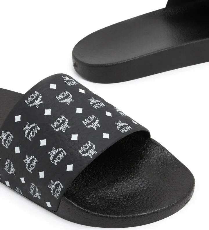 Logo-Print Single-Strap Slides - Image 2