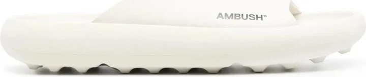 Logo-Print Slip-On Slides