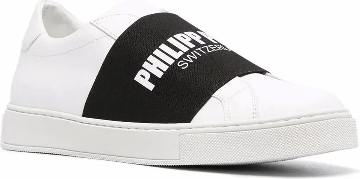 Logo-Print Slip-On Sneakers - Image 2