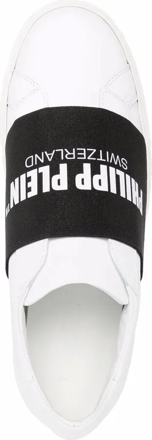 Logo-Print Slip-On Sneakers - Image 4