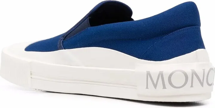 Logo-Print Slip-On Sneakers - Image 3