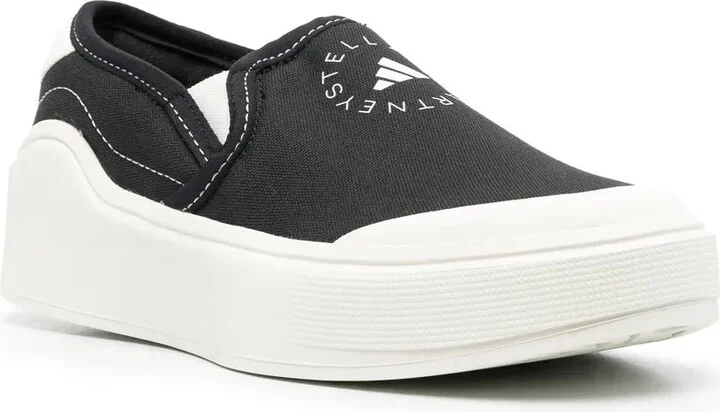 Logo-Print Slip-On Sneakers - Image 2