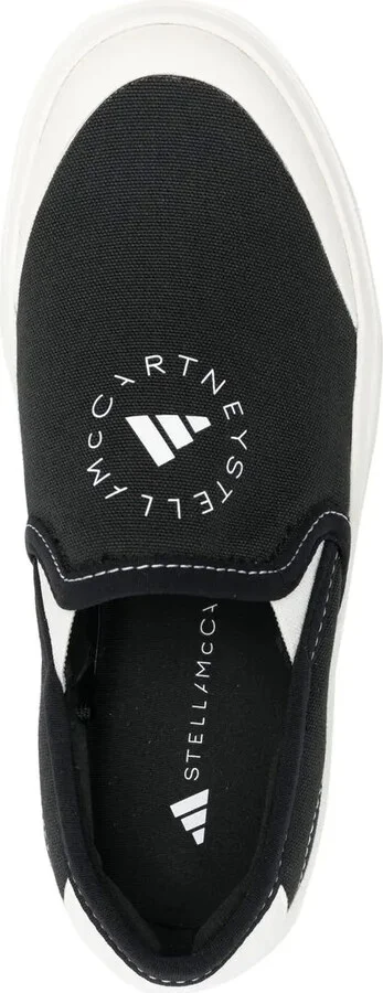 Logo-Print Slip-On Sneakers - Image 4