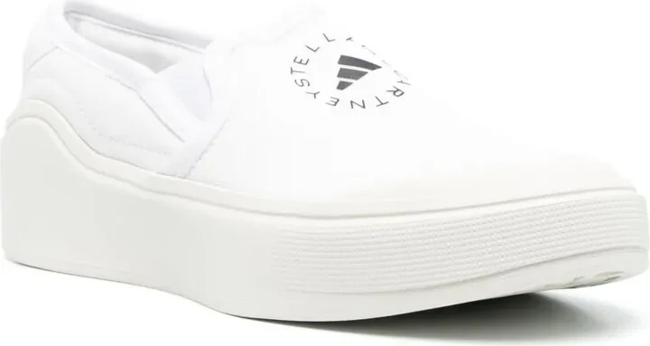Logo-Print Slip-On Sneakers - Image 2