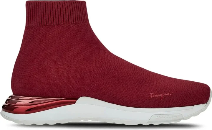 Logo-Print Slip-On Sneakers