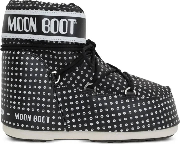 Logo-Print Snow Boots