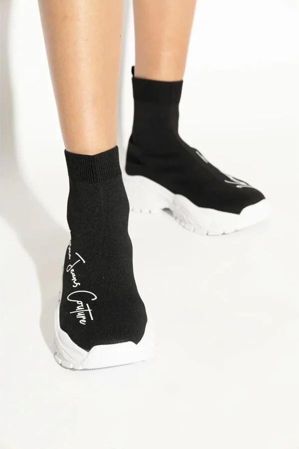 Logo-Print Sock Sneakers - Image 2
