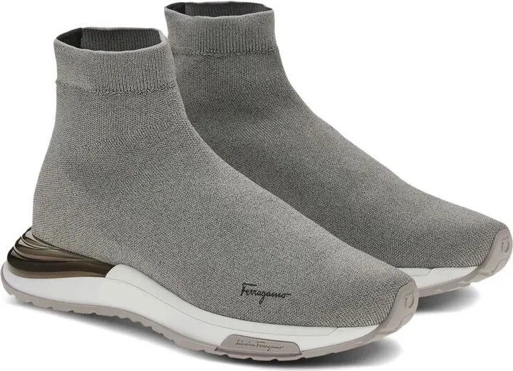 Logo-Print Sock Sneakers - Image 2
