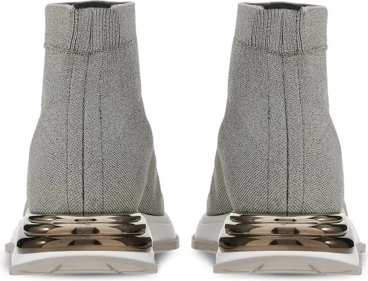 Logo-Print Sock Sneakers - Image 3
