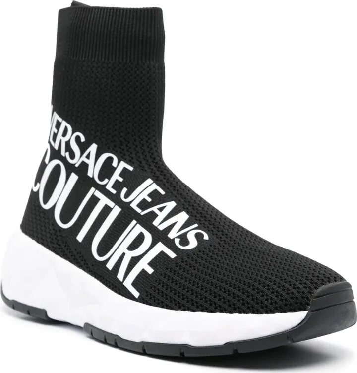 Logo-Print Sock Sneakers - Image 2