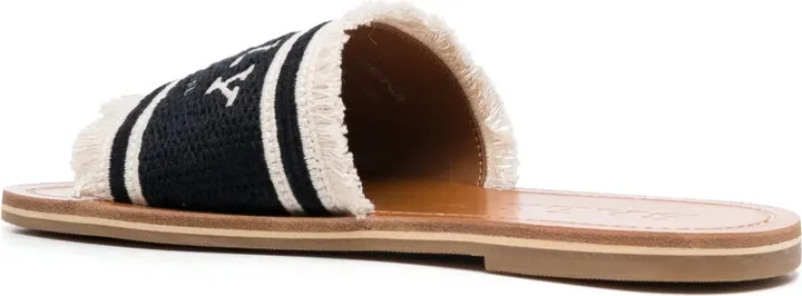Logo-Print Strap Sandals - Image 3