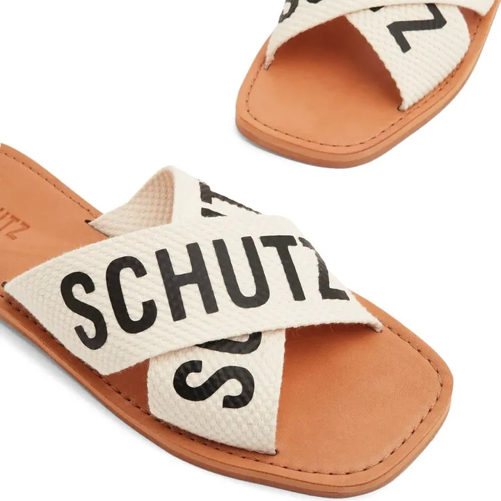 Logo-Print Straps Slides - Image 4