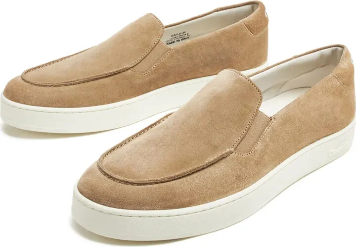 Logo-Print Suede Loafers - Image 2