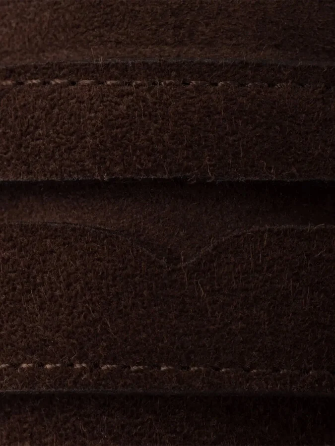 Logo-Print Suede Loafers - Image 5