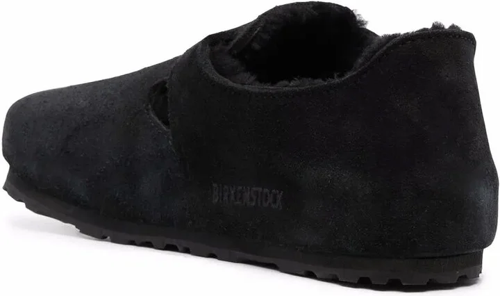 Logo-Print Suede Slippers - Image 3