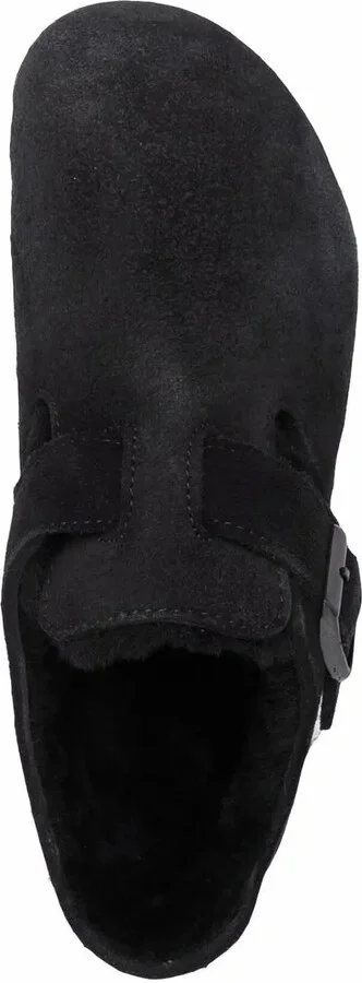 Logo-Print Suede Slippers - Image 4