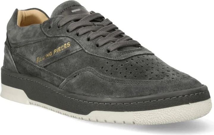 Logo-Print Suede Sneakers - Image 2