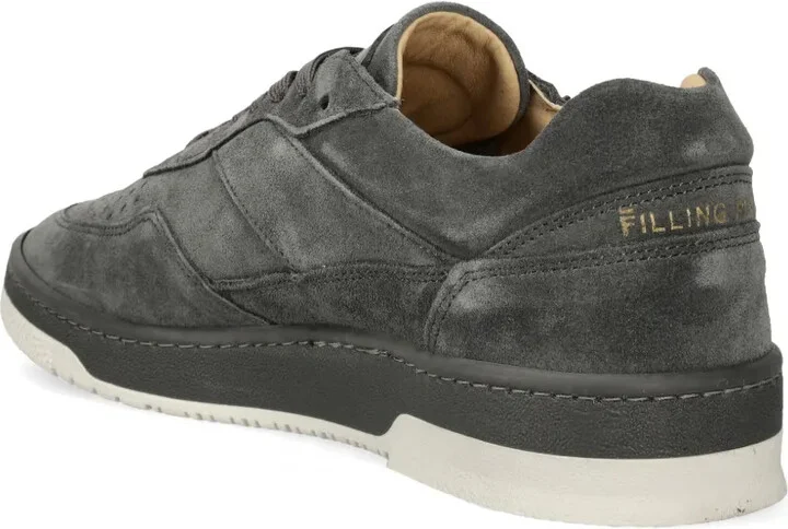Logo-Print Suede Sneakers - Image 3