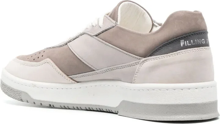 Logo-Print Suede Sneakers - Image 3
