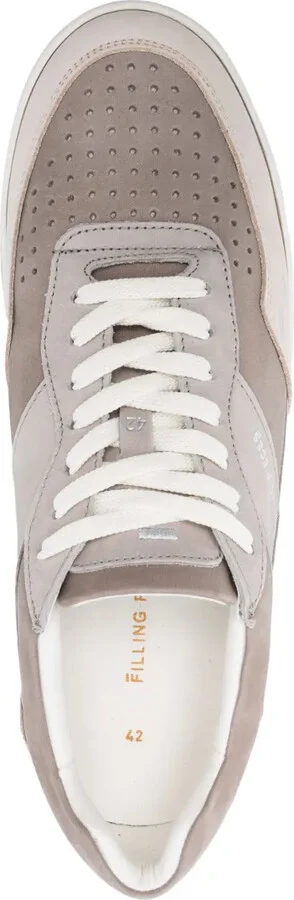 Logo-Print Suede Sneakers - Image 4